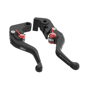 Evotech Performance Evo Short Clutch & Brake Lever Set For Aprilia RS 457 (2024 - ) - Motodrift