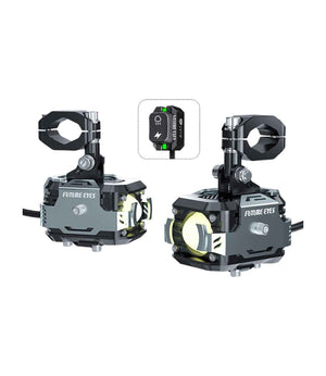 Future Eyes F 150 Dual Colour Auxillary Lights - Motodrift