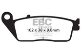 EBC FA 196 HH Fully Sintered Brake Pads - Motodrift