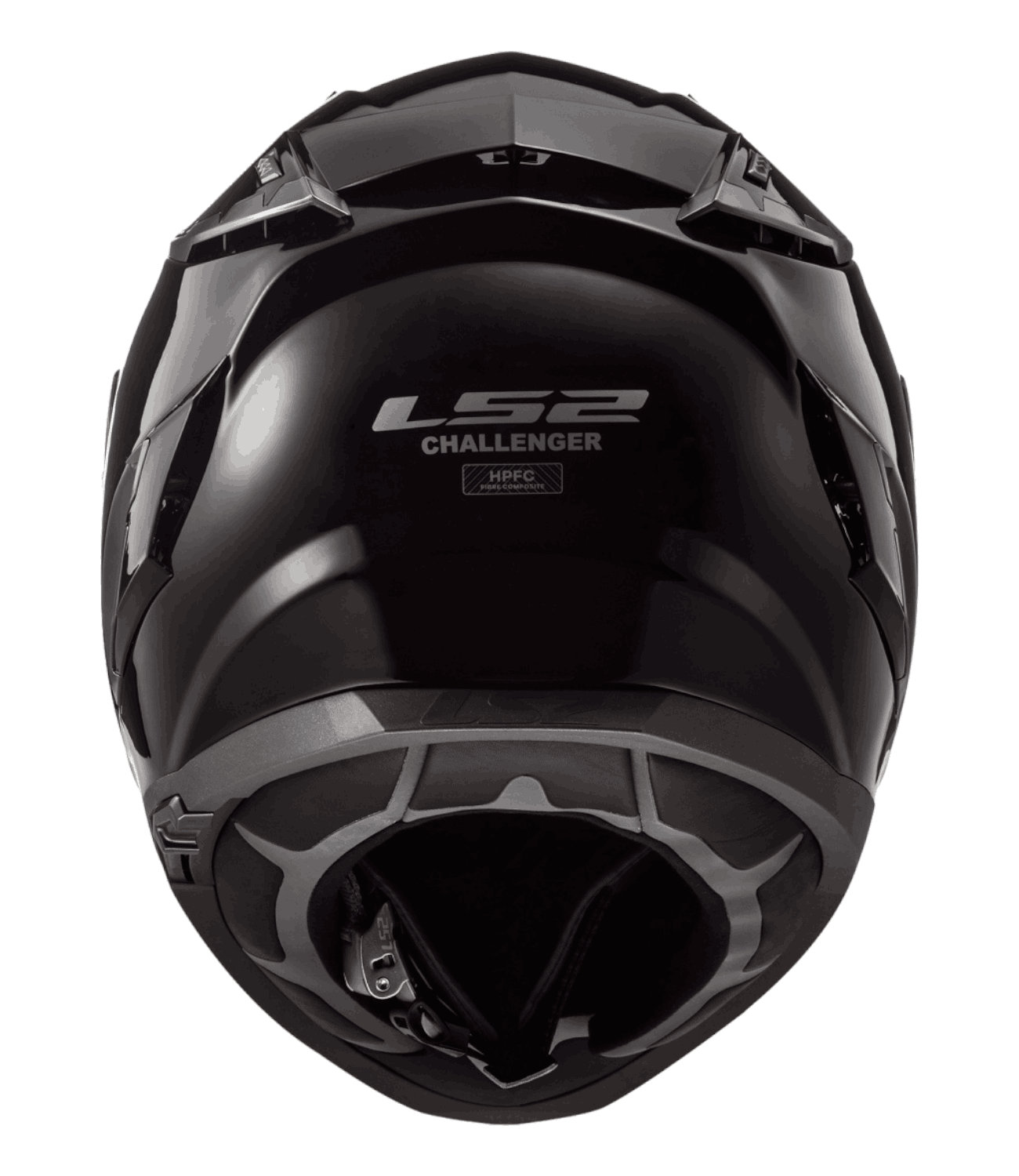 LS2 FF327 Challenger Solid Helmet Black - Motodrift
