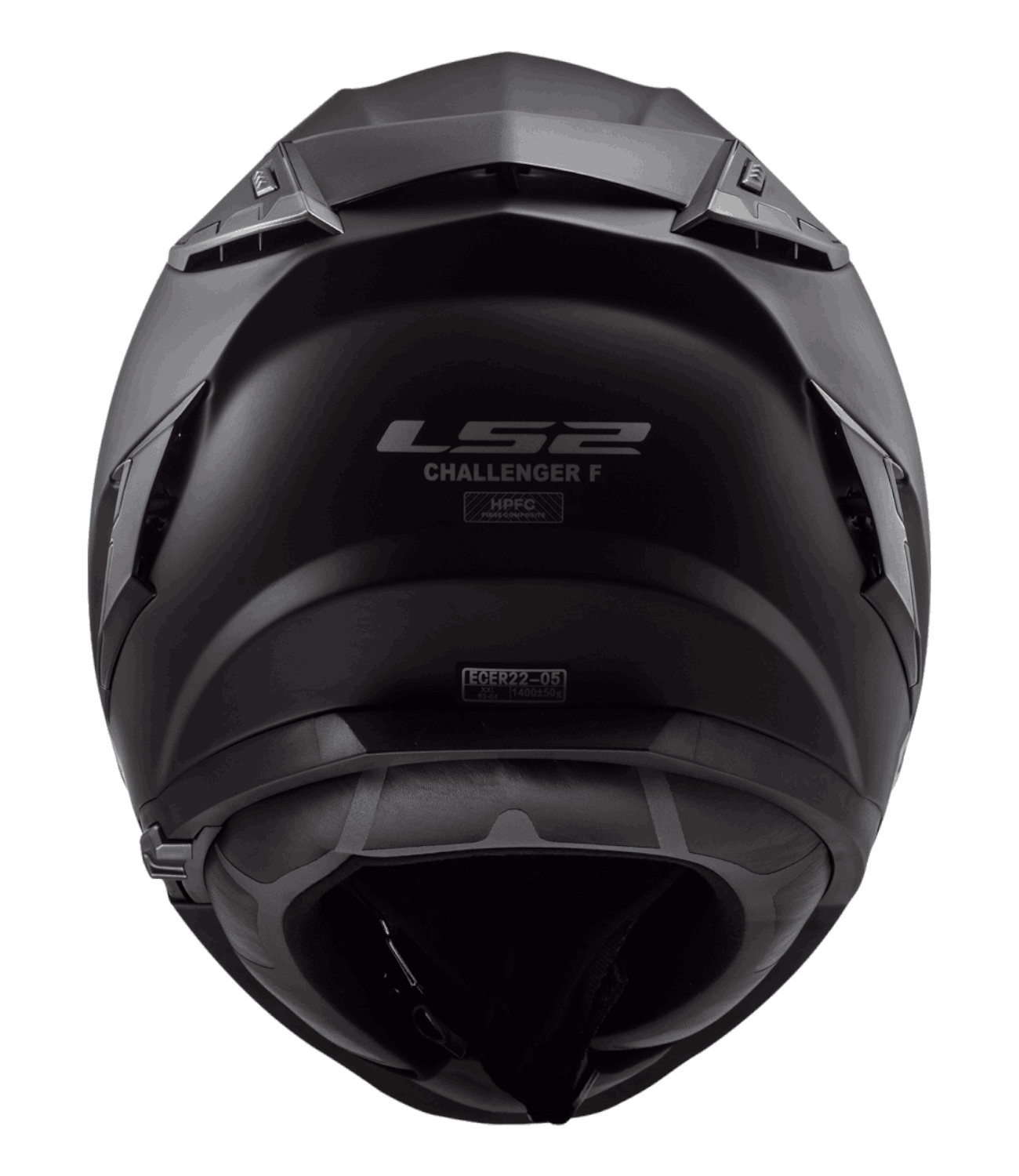 LS2 FF327 Challenger Solid Helmet Matt Black - Motodrift