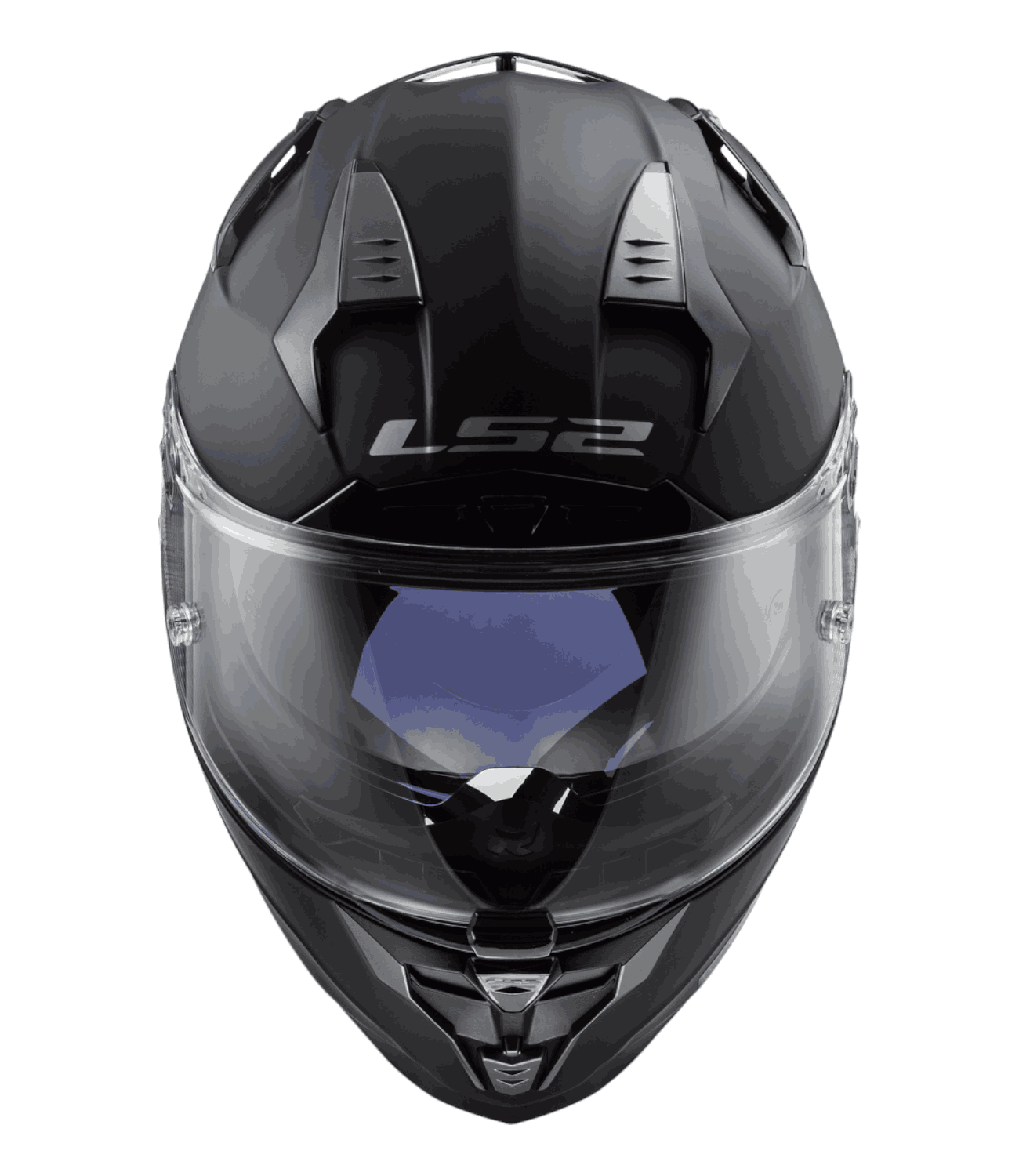LS2 FF327 Challenger Solid Helmet Matt Black - Motodrift