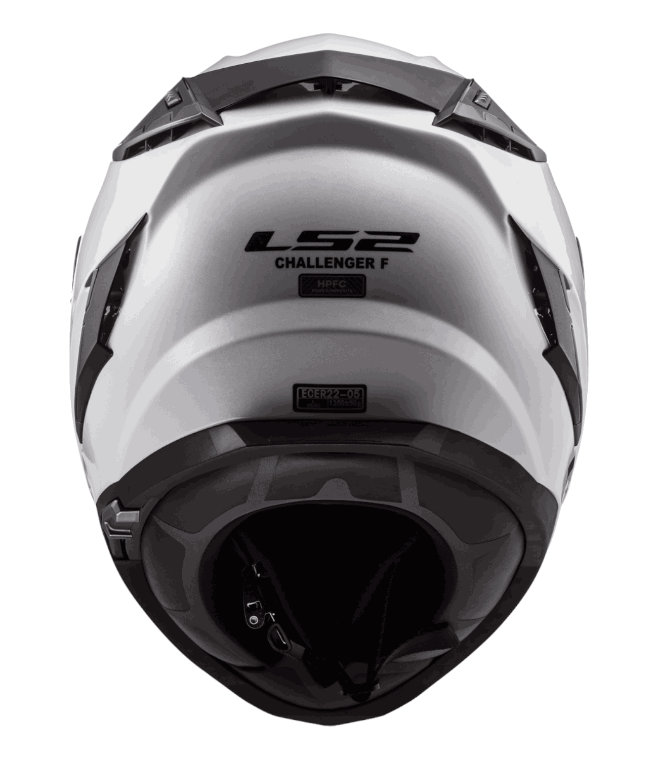LS2 FF327 Challenger Solid Helmet White - Motodrift