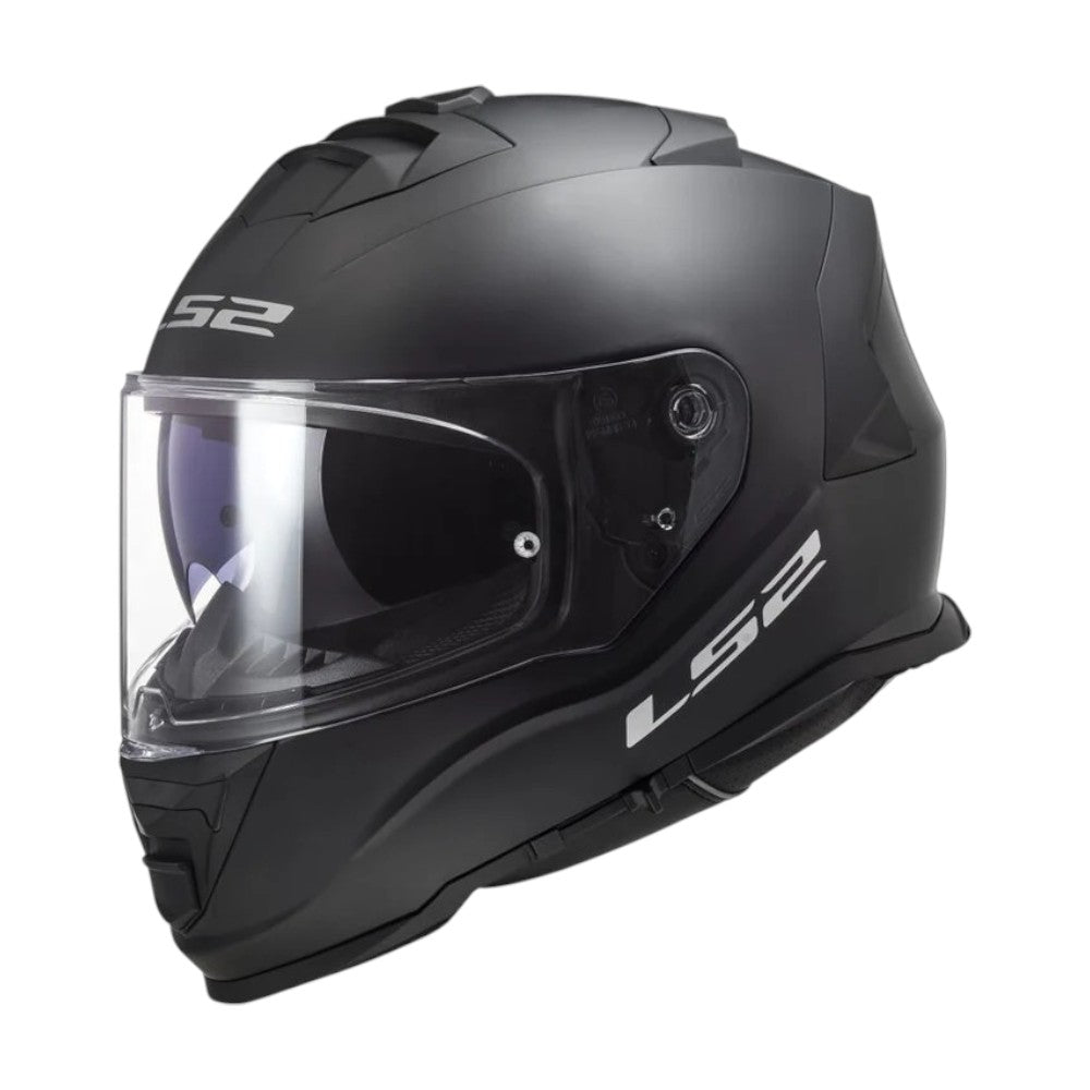 LS2 FF800 Storm II Solid Black - Motodrift