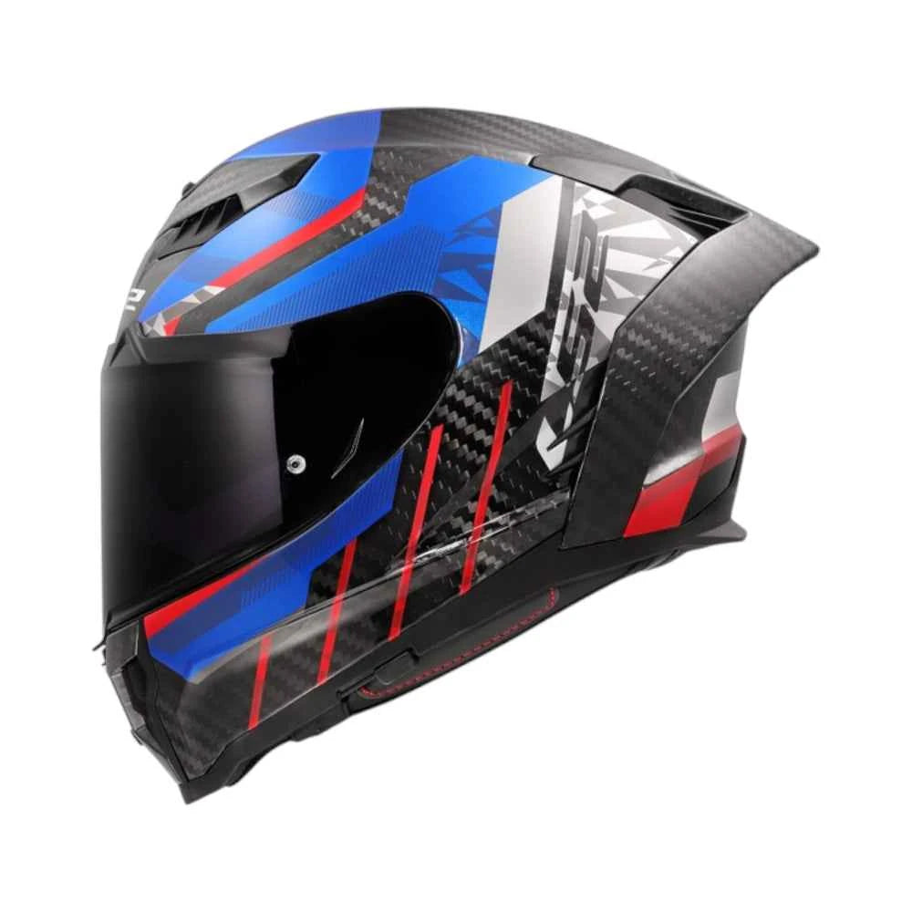 LS2 FF807 Dragon Trax Gloss Carbon