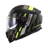 FF811 Vector II Tron Matt Black H-Viz Yellow