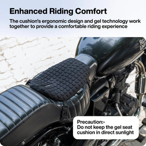 FOVERA Motorcycle Gel Seat Cushion - Motodrift