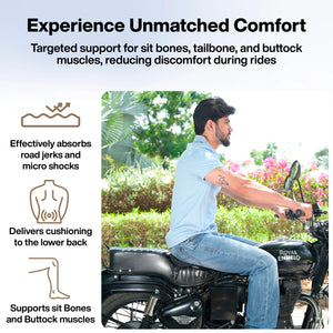 FOVERA Motorcycle Gel Seat Cushion - Motodrift