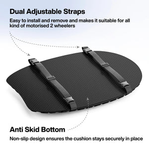 FOVERA Motorcycle Gel Seat Cushion - Motodrift