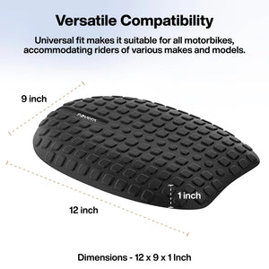 FOVERA Motorcycle Gel Seat Cushion - Motodrift