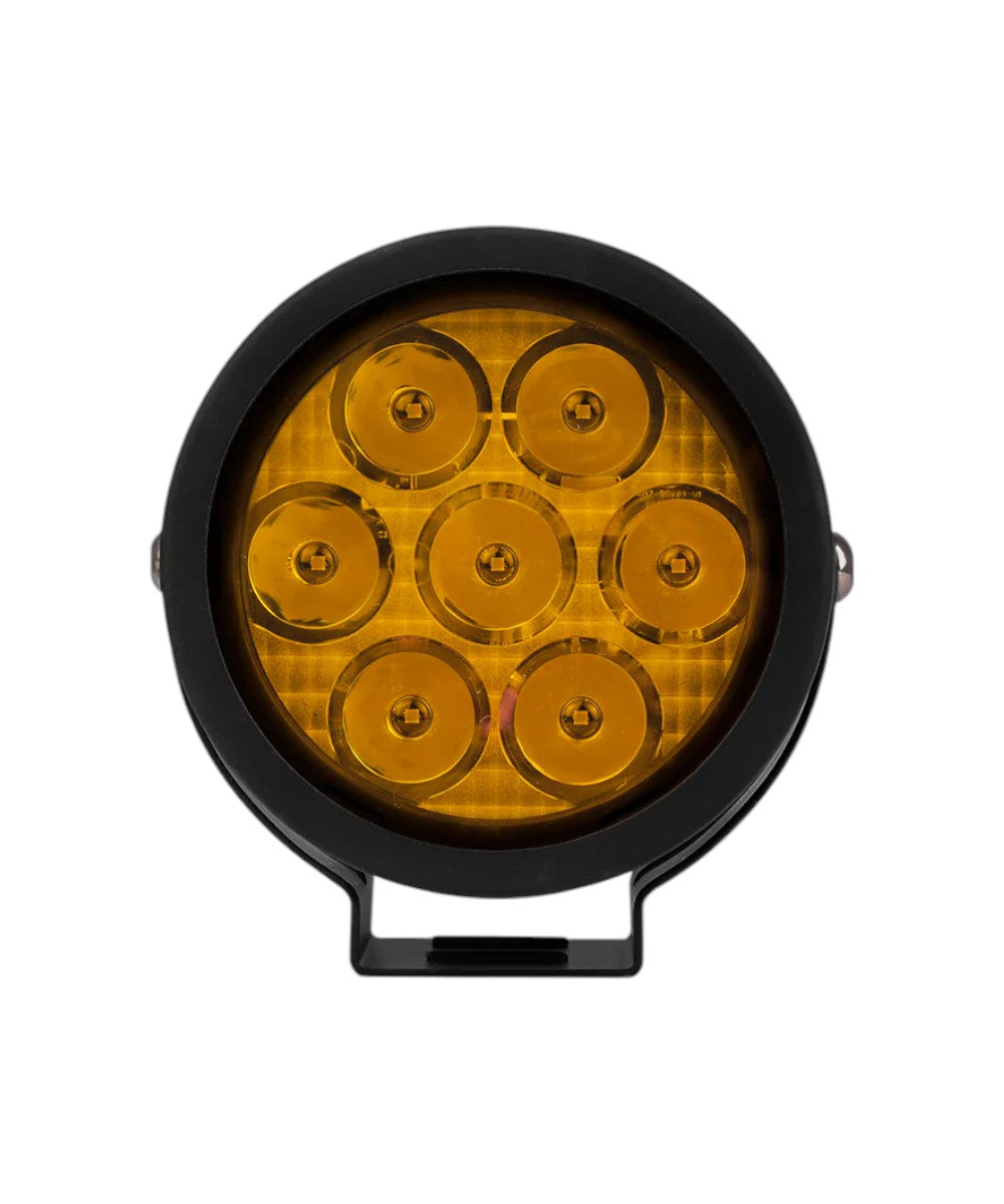 HJG 7 LED Round Fog Light  - 70 Watts - Motodrift