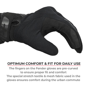 VIATERRA Fender – Daily Use Motorcycle Gloves for Men - Motodrift