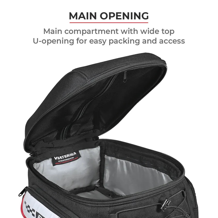 VIATERRA FLY MAGNETIC - Motorcycle Tank Bag (Magnet Based) - Motodrift