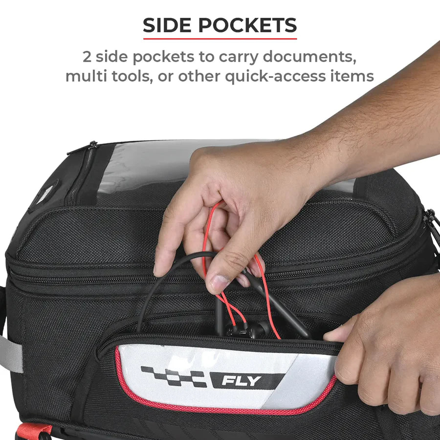 VIATERRA FLY MAGNETIC - Motorcycle Tank Bag (Magnet Based) - Motodrift