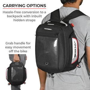 VIATERRA FLY MAGNETIC - Motorcycle Tank Bag (Magnet Based) - Motodrift