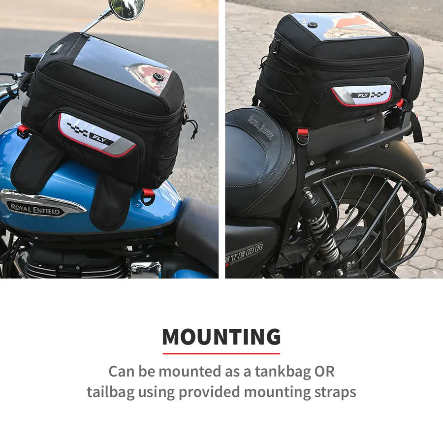 VIATERRA FLY MAGNETIC - Motorcycle Tank Bag (Magnet Based) - Motodrift