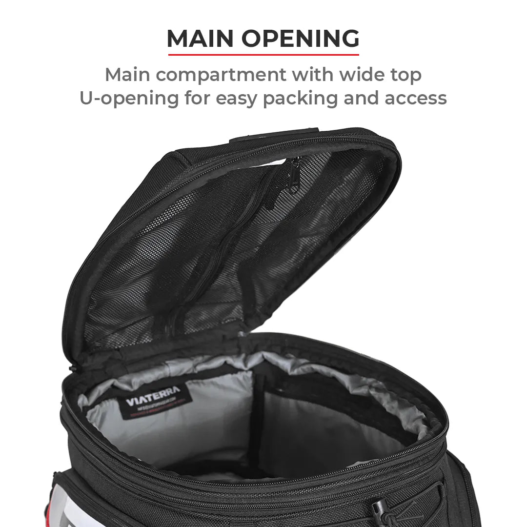 VIATERRA FLY Universal - Motorcycle Tank Bag (Strap Based) - Motodrift