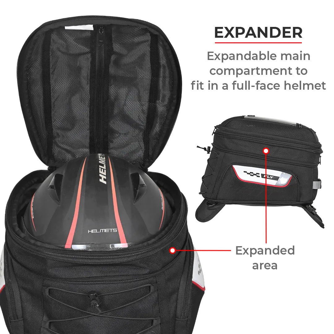VIATERRA FLY Universal - Motorcycle Tank Bag (Strap Based) - Motodrift