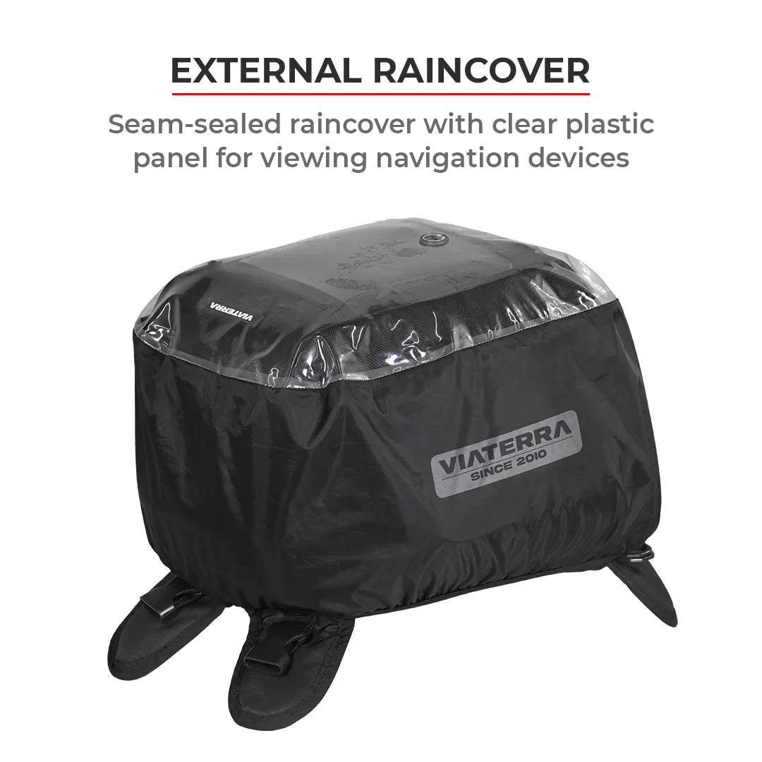 VIATERRA FLY Universal - Motorcycle Tank Bag (Strap Based) - Motodrift