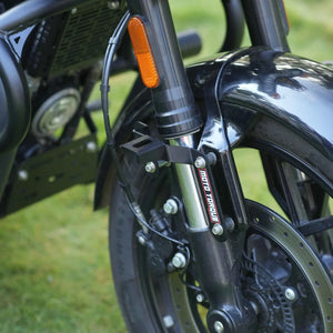 Moto Torque Fog Light Mount For Royal Enfield Shotgun 650 - Motodrift