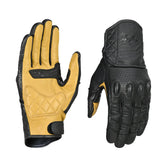 Viaterra FUEL Retro Classic Leather Motorcycle Gloves - Motodrift
