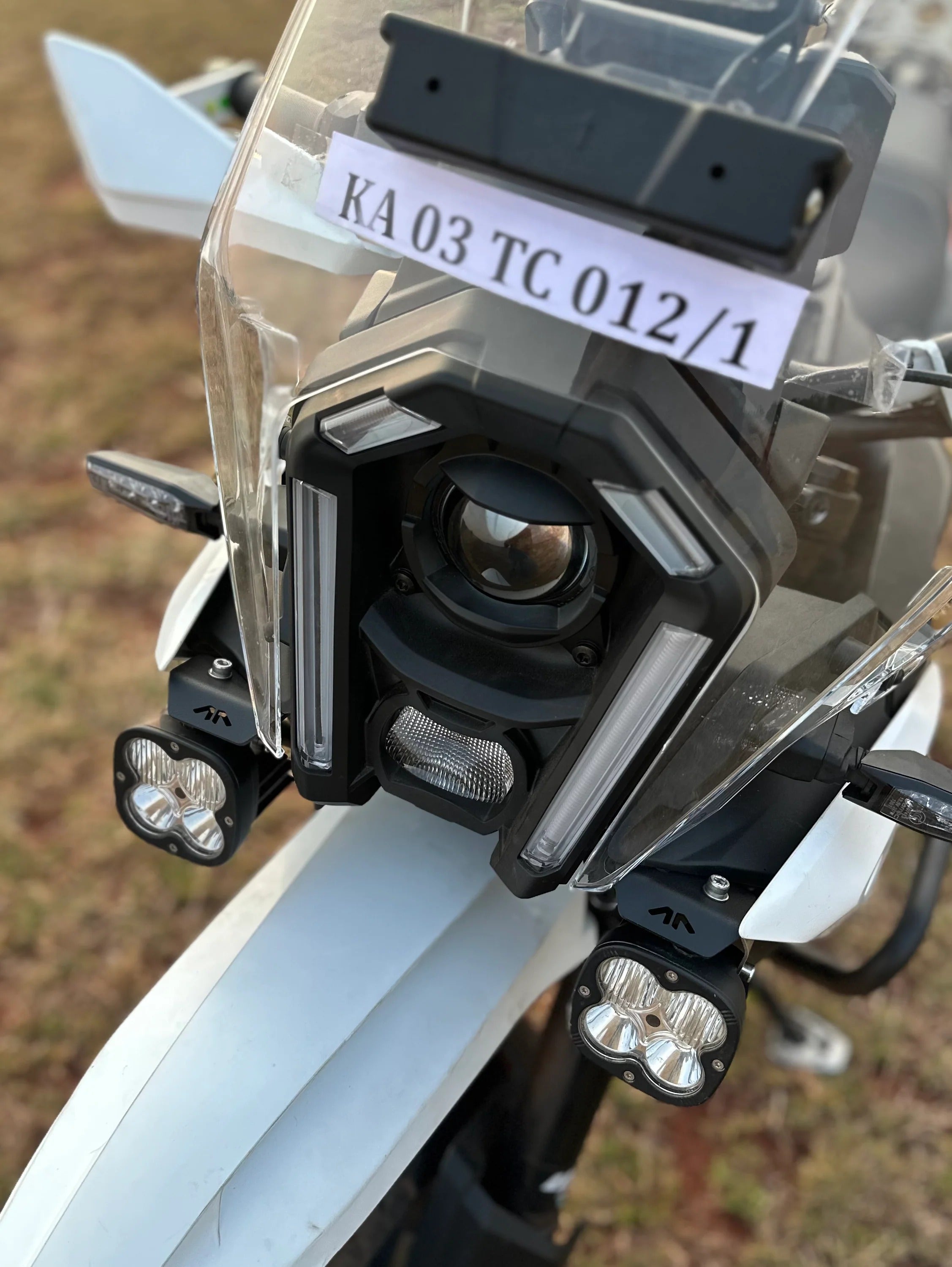 Motourenn Aux Light Mount For KTM Adventure 390 2025 - Motodrift