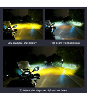 Future Eyes F 30-P Dual Colour Auxillary Lights - Motodrift