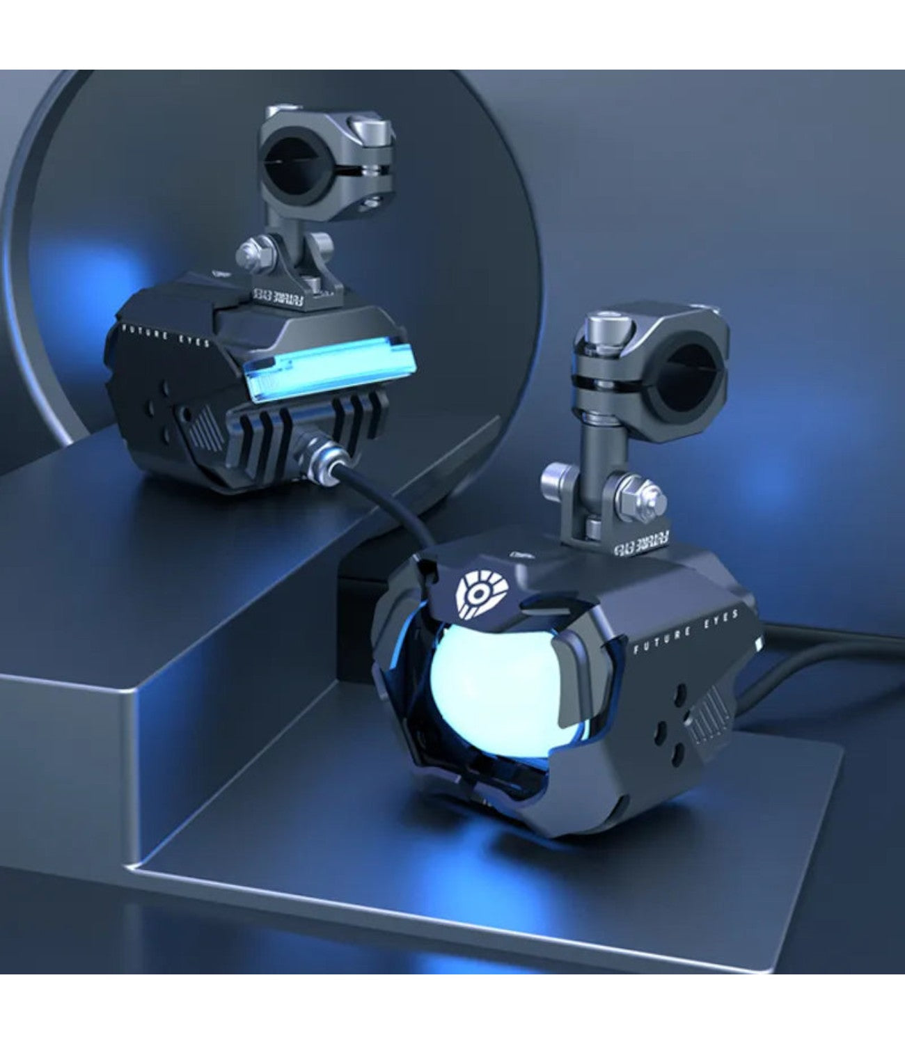 Future Eyes F 30-P Dual Colour Auxillary Lights - Motodrift