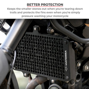 Viaterra Radiator Guard For Royal Enfield Guerrilla / Himalayan 450 - Motodrift