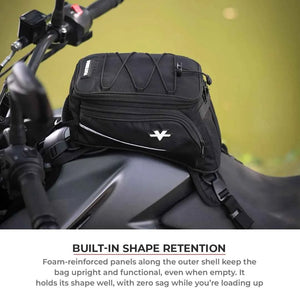 Viaterra Ace Universal Motorcycle Tank Bag (Strap Based)