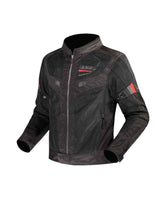 LS2 Garda Air Lady Riding Jacket - Black Red