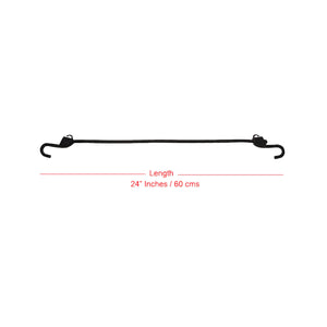 Mototech Grappler Bungee Tie-Down - 24 inches - 8mm (Pack of 2) - Motodrift