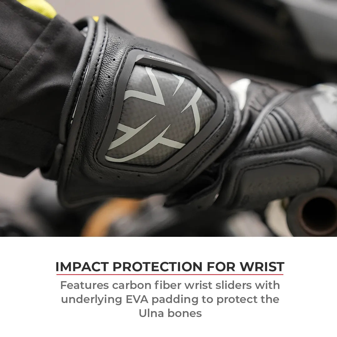 VIATERRA GRID MK3 – Full Gauntlet Riding Gloves - Motodrift