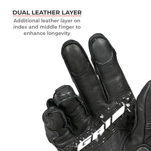 VIATERRA GRID MK3 – Full Gauntlet Riding Gloves - Motodrift