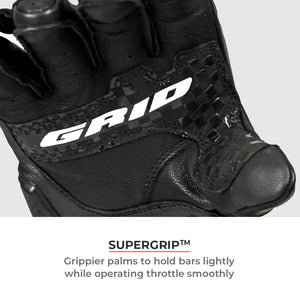 VIATERRA GRID MK3 – Full Gauntlet Riding Gloves - Motodrift