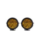 HJG 4 LED Round With Harness 40W - Motodrift