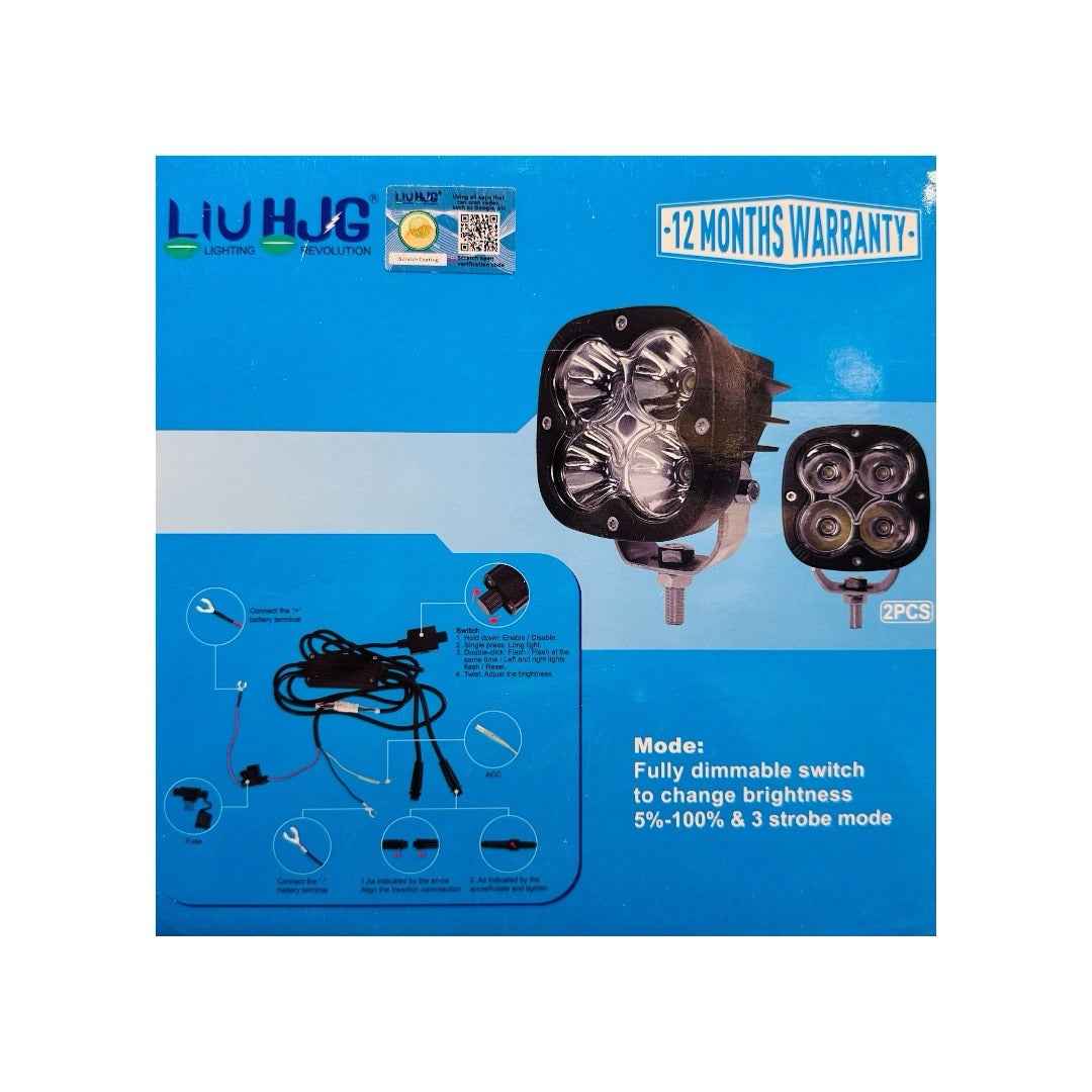 OG HJG 4x4 LED Brightness Controller for Enhanced Lighting Control - Motodrift