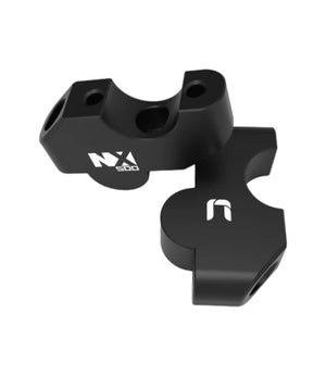 Carbon Racing Pull-Back Handlebar Risers For Honda NX 500 - Motodrift