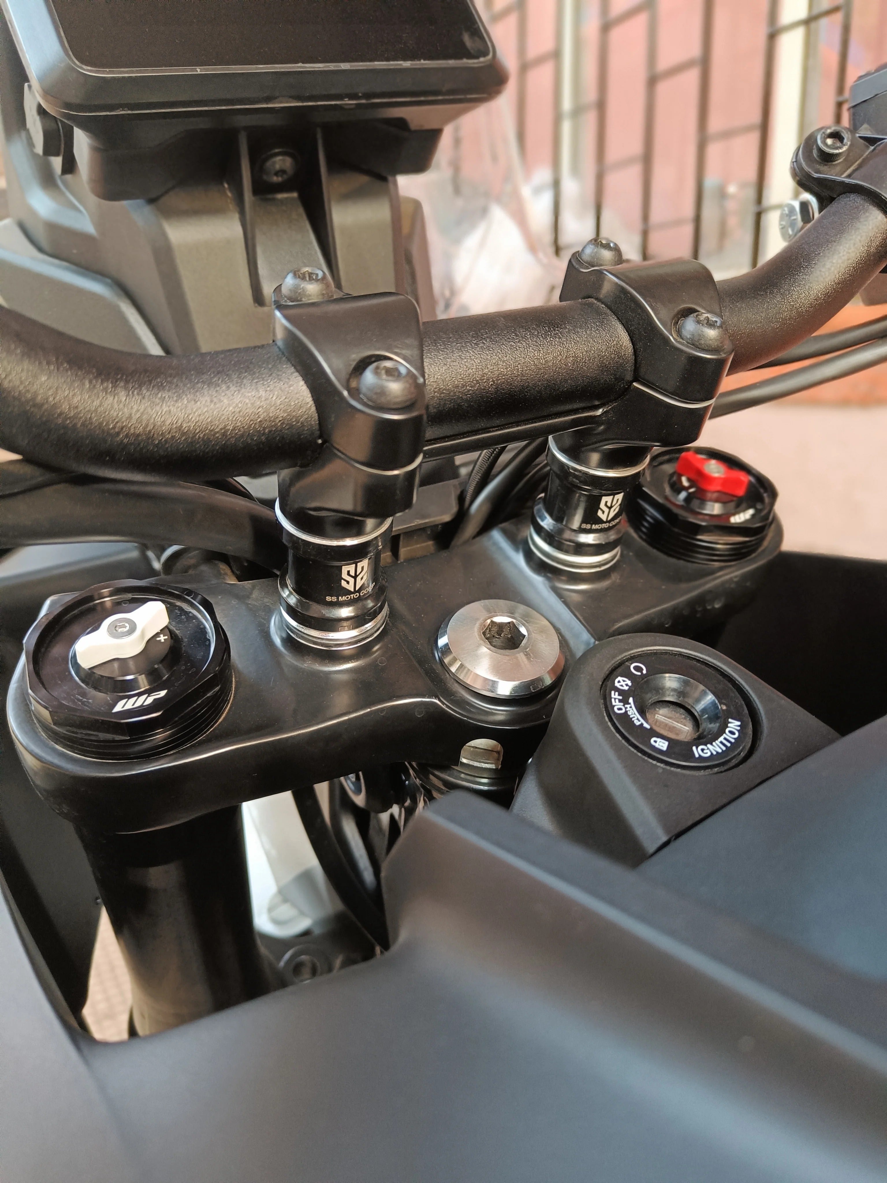 SS Motocorp Handlebar Risers For KTM 390 Adventure S / 390 Adventure X / 250 Adventure - Motodrift