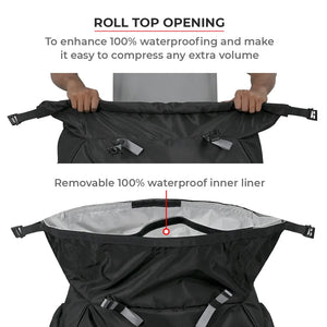 VIATERRA RTW Series - Hammerhead 75 Universal Motorcycle Tailbag - Motodrift
