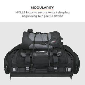 VIATERRA RTW Series - Hammerhead 75 Universal Motorcycle Tailbag - Motodrift