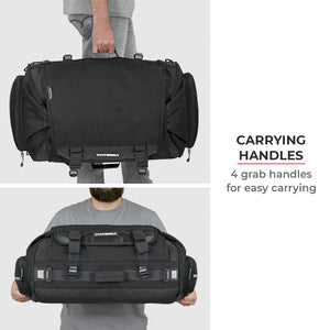 VIATERRA RTW Series - Hammerhead 75 Universal Motorcycle Tailbag - Motodrift