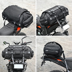 VIATERRA RTW Series - Hammerhead 75 Universal Motorcycle Tailbag - Motodrift