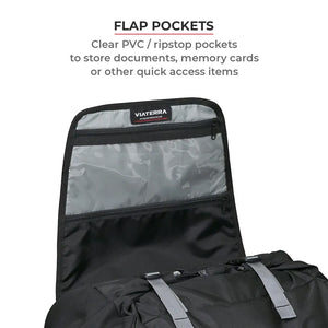 VIATERRA RTW SERIES - Hammerhead 45 Universal Motorcycle Tailbag - Motodrift