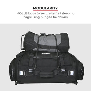 VIATERRA RTW SERIES - Hammerhead 45 Universal Motorcycle Tailbag - Motodrift