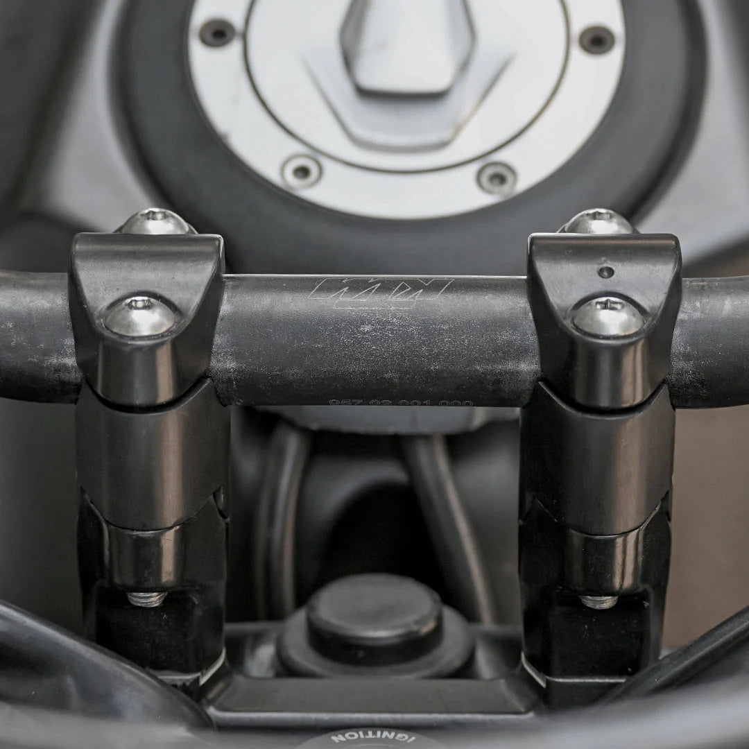 Viaterra Handle Bar Risers For KTM Adventure 390 (22 mm) - Motodrift