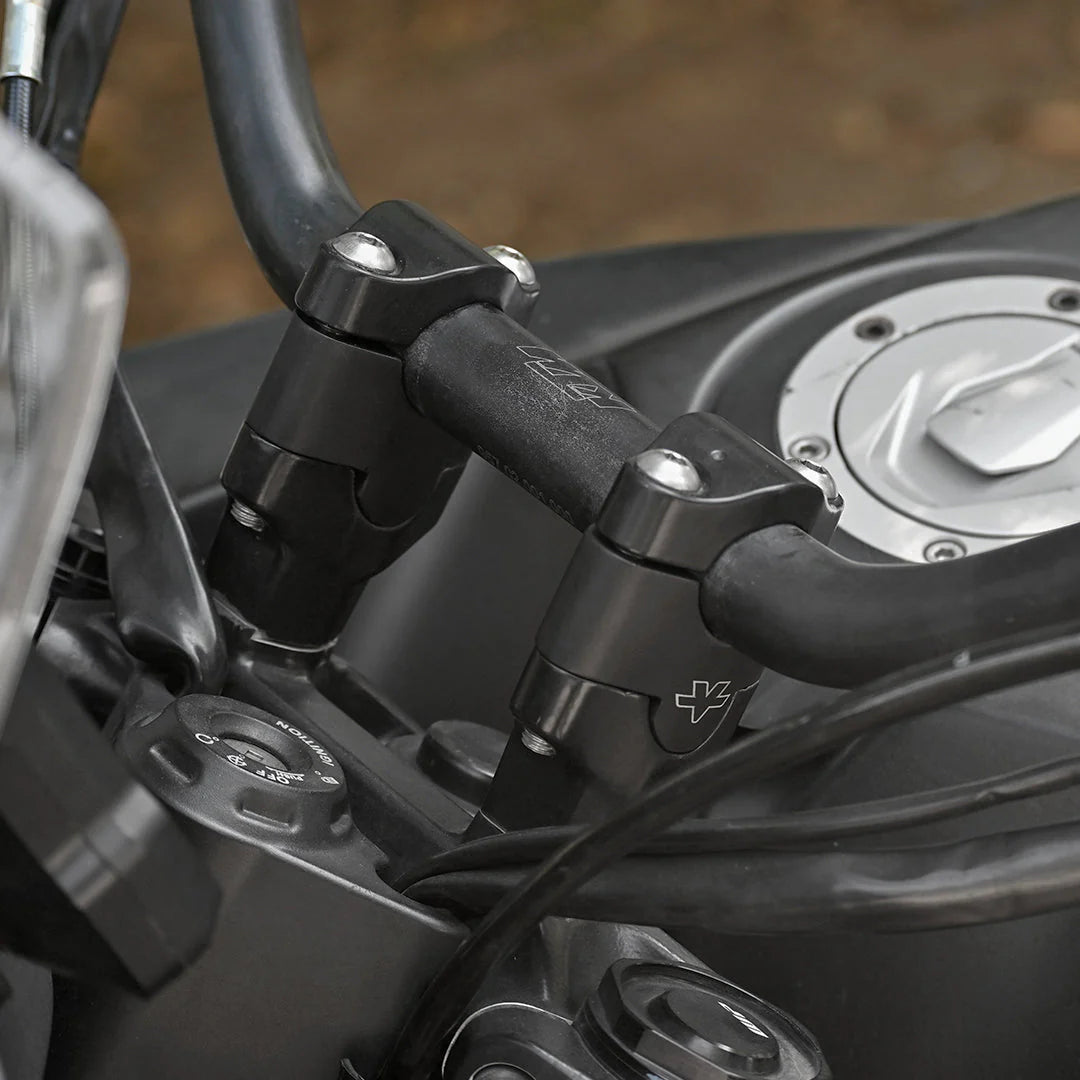 Viaterra Handle Bar Risers For KTM Adventure 390 (22 mm) - Motodrift