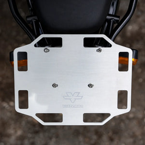 Viaterra Royal Enfield Himalayan 450 Aluminium Rear Rack Plate - Motodrift