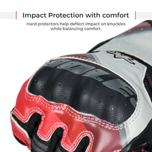 Viaterra Holeshot Pro Semi-Gauntlet Riding Gloves - Motodrift