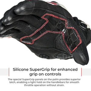 Viaterra Holeshot Pro Semi-Gauntlet Riding Gloves - Motodrift